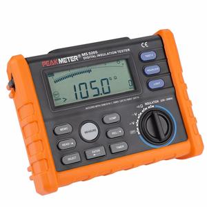 PEAKMETER MS5205 Testeur d'isolation numérique haute précision 100G Ohm 2500V avec multimètre - Product Image 5