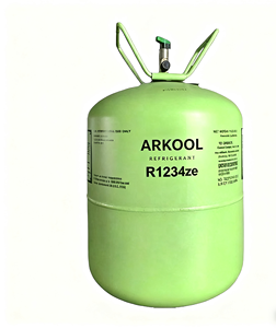 Refrigerante HFO R1234ze de la Marca ARKOOL, 99.9% de Alta Pureza, Cilindros Multiespecificación, Bajo GWP, para Enfriadores Comerciales y Bombas de Calor - Product Image 1