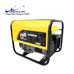 Generador de Gasolina Wenxin de 2 Kw Monofásico 110V 220V 380V de 4 Tiempos Portátil para Uso Doméstico Fácil de Transportar - Product Image 2