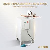 Machine à cintrer les tuyaux métalliques avec bande abrasive