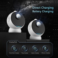 Projecteur Planétarium Moderne 12-en-1 avec Aurore Boréale Rotative à 360° et Système Solaire, Lampe de Nuit Ciel Étoilé Alimentée par USB pour Chambre à Coucher