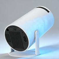 Projecteur portable pour cinéma maison JLF HY300, Android 11, 120 lumens, 720P, haut-parleurs intégrés pour la maison