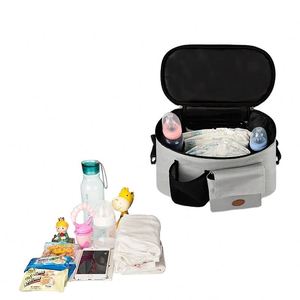 Sac de rangement pour couches de bébé, sac organisateur pour poussette, sac de voyage pour bébé, sac de poussette, fabriqué en usine BSCI - Product Image 3