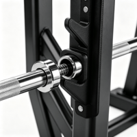 Station de musculation plate pour presse à la barre, idéale pour la maison, la salle de sport, l'entraînement de force pectorale et la musculation