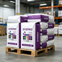 Sac d'emballage composite multicouche 25 kg pour colorants et teintures textiles, résistant à la décoloration, personnalisable OEM ODM