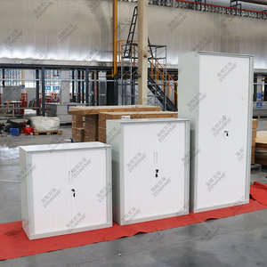 אוסטרליה פלסטיק דלת אופקי פרופיל לדפוק למטה רולר תריס טמבור תיקיה דלת מתכת משרד אחסון ארונות - Product Image 3