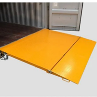 Rampe de chargement de chariot élévateur d'accessoire de conteneur d'expédition de stockage mobile résistant standard disponible à la vente