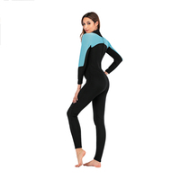 Combinaison de plongée DIVESTAR 3 mm en néoprène, manches longues, imperméable, respirante, pour le surf et la plongée, taille plus pour femmes, logo sur le devant
