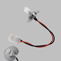 Lámpara halógena Bead 6V 10W Mindray Analizador bioquímico semiautomático Bombilla con Línea 6V