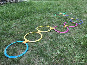 Set di Anelli per Gioco del Salto Regolabili per Interni/Esterni Giocattolo Sportivo per Bambini in Plastica - Product Image 5