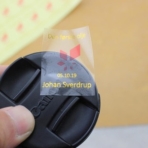 Chocolate Papel sintético Cuentagotas de vidrio <span class=keywords><strong>Cbd</strong></span> Botella Etiqueta de código de barras Etiqueta adhesiva de tela personalizada - Product Image 4