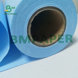 80gsm Haute Qualité Hotsale Bleu Couleur CAD Traceur Papier D'impression D'ingénierie Papier Pour La Construction Disposer - Product Image 6