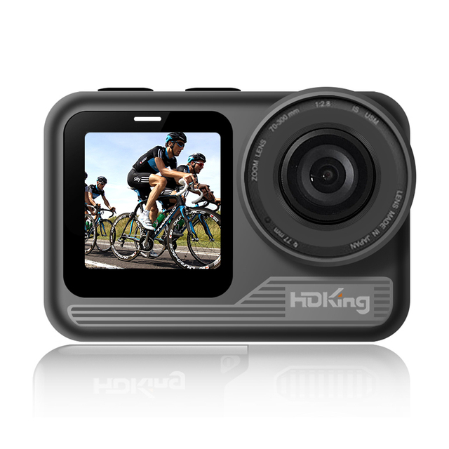 4K 60FPS Waterproof 30M Dual Screen 6-Axis Anti-shake 5G WIFI Accessories 2150mAh Pre-recorded Sports Action Camera