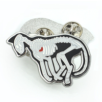 Épingle de revers en émail sur chemise, vente en gros, métal personnalisé, Collection de broches d'animaux