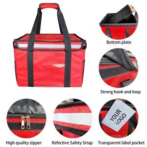 Bolsa Térmica Personalizada de Gran Capacidad para Motocicleta, Impermeable, Aislada, para Entrega de Comida, con Cierre de Cremallera - Product Image 3