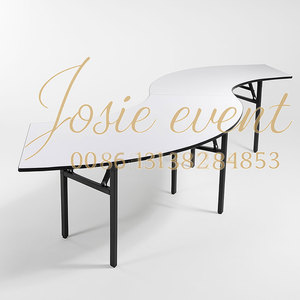 Smart Series Serpentine <b>Table</b> Modular <b>Folding</b> Dining for Wedding Hotel Catering Factory Supply SERP 300 Serpentine Banquet T - Product Image 2
