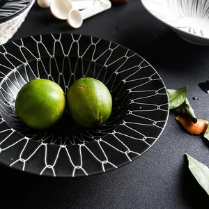 Plato de Cerámica Personalizado con Forma de Platillo Volador para Puré y Ensalada, para Restaurantes Occidentales, Cafeterías y Hogares - Product Image 5