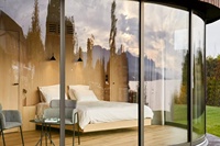 Maison dôme préfabriquée pour hôtel, usage domestique, maison ronde, chalet préfabriqué, maison modulaire entièrement meublée, mini-maison préfabriquée, maisons modulaires