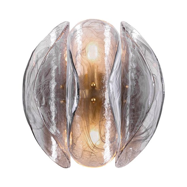 Modern Leaf-Inspired Wall Sconce Living Room Decor Night Lights Resin Wall Lamp Indoor Home Decoration Wall Lamps