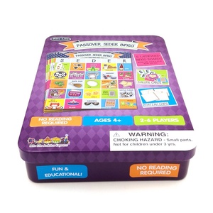 Thiết Kế Sáng Tạo Hình Chữ Nhật Số Lượng Lớn Tái Chế Rỗng Quà Tặng Hộp Thiếc Trò Chơi Thẻ Kim Loại Hộp Thiếc - Product Image 1