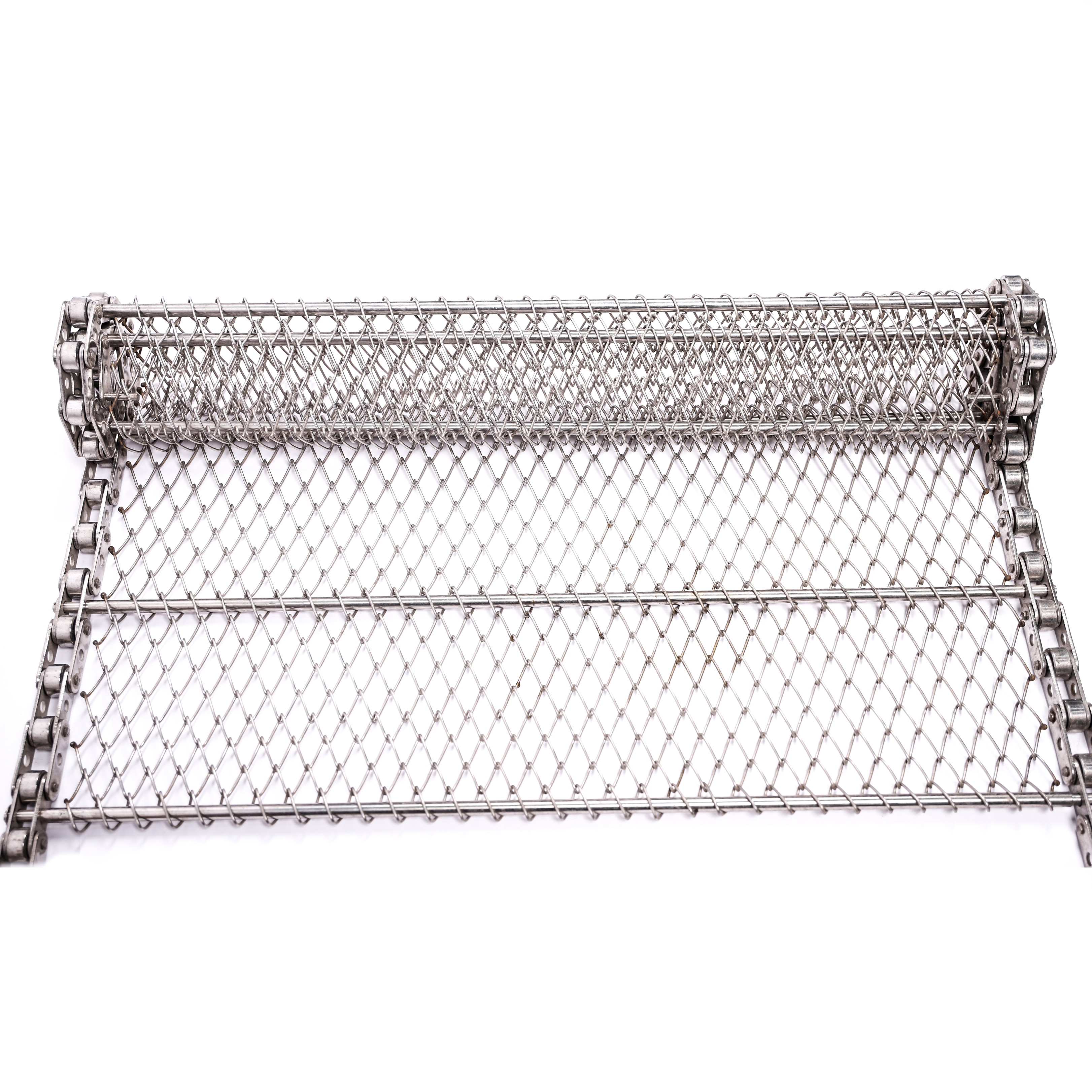 High Temperature Resistance Chain Drive Flat Flex Belt Wire Mesh for Conveyor