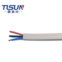 CE-Zertifiziertes PVC-Mantelkabel Flach-YY 2X1,5mm² Stromkabel für die Chemieindustrie
