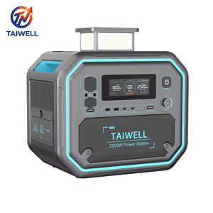 Generador Solar Portátil de 2500W para Exteriores, Ideal para Puestos, Campamentos, Viajes por Carretera y Suministro de Energía de Emergencia - Product Image 1