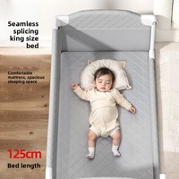Lit superposé pliable moderne en fer forgé, modèle 9122, pour chambre à coucher et salon, pour enfants de 0 à 3 ans