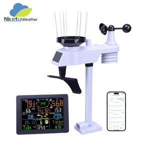 Estação Meteorológica Inteligente Android com Tela Grande OLED Plástica Super Clara |   Sensor Externo WiFi 7 em 1 para Vento/Chuva/UV em Tempo Real - Product Image 6