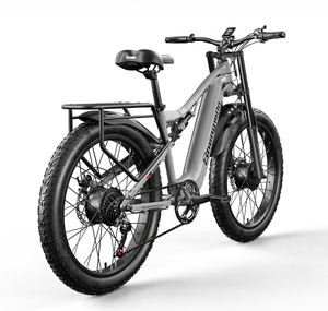 Vélo électrique de montagne à double <span class=keywords><strong>moteur</strong></span> 2000W, 48V 17.5Ah, 26 pouces, frein à huile, pneu gras, vélo électrique EMTB, pneu gras, vélo électrique, fourni par l'usine - Product Image 2