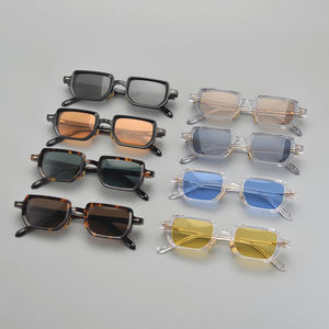 JMCR-<span class=keywords><strong>59</strong></span> SUN Lunettes <span class=keywords><strong>de</strong></span> soleil <span class=keywords><strong>de</strong></span> haute qualité avec logo personnalisé UV400, lunettes <span class=keywords><strong>de</strong></span> soleil rétro <span class=keywords><strong>de</strong></span> luxe carrées épaisses en acétate pour hommes et femmes - Product Image 2