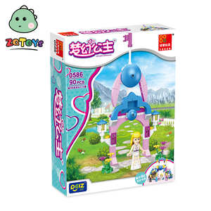 智趣新到积木套装魔堡皇后系列塑料ABS模型玩具男女童车主题盒包装 - Product Image 3