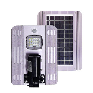 Luces de <span class=keywords><strong>calle</strong></span> Led solares todo en uno, sensor PIR impermeable, lámparas de seguridad para la <span class=keywords><strong>calle</strong></span> del patio trasero para estacionamiento/jardín/Patio/camino - Product Image 1