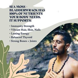 Cápsulas de Fórmula Personalizada para Reforzar el Sistema Inmunológico, Cápsulas Mixtas Crudas, Píldoras Mary Ruth, Píldoras Orgánicas 100% de Musgo Marino Irlandés - Product Image 5