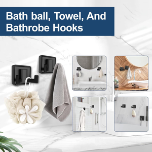 Juego de 5 Accesorios de Baño de Acero Inoxidable para Montar en la Pared, Toallero de Lujo Dorado para Ducha - Product Image 5