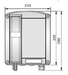 Teléfono Industrial a Prueba de Explosiones KNTECH, IP66 Resistente al Agua, Antivandálico, Teléfono Analógico de Emergencia con Correo de Voz, Modelo KNEX2 - Product Image 4