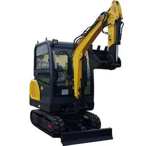 2 ton digger mini bagger 2 ton 2 cylinder excavator trailer china in garden for sale