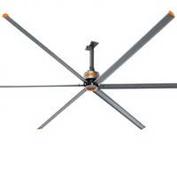 Ventilateurs de plafond industriels RTFANS 6,1 m (20 pieds) - Bon prix, économie d'énergie, avec plaque en aluminium et moteur PMSM