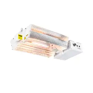 HPS Shade Grow Light Lastro Hood EUA Estoque Hidropônico 1000 Watt Alumínio Alta 1000 w Hps IP65