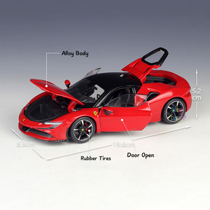 <span class=keywords><strong>Bburago</strong></span> Diecast Model Car 1/24 SF90 Stradale Model Car volante anteriore Diecast Collectibles Cars - Product Image 2