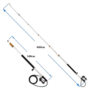 <span class=keywords><strong>Lance</strong></span> d'extension de <span class=keywords><strong>lance</strong></span> télescopique <span class=keywords><strong>pour</strong></span> nettoyeur de <span class=keywords><strong>toit</strong></span> à pression 4000 psi avec connecteur rapide 1/4'' - Product Image 3