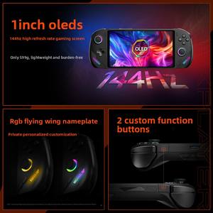 Console de jeu portable OneXPlayer F1pro HX370 7 pouces avec Windows 11, processeur AMD AI HX370, taux de rafraîchissement élevé de 144 Hz, <span class=keywords><strong>Steam</strong></span> trois-en-un - Product Image 3