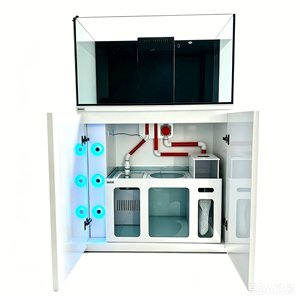 Acquario per Coralli d'Acqua Salata Personalizzato da 100-1000 Galloni con Mobile in Lega di Alluminio <span class=keywords><strong>e</strong></span> Vetro Ultra-Trasparente a Basso Contenuto di Ferro - Product Image 2