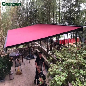 <span class=keywords><strong>Auvent</strong></span> motorisé <span class=keywords><strong>en</strong></span> aluminium à cassette complète avec <span class=keywords><strong>auvent</strong></span> de patio rétractable d'extérieur moderne avec <span class=keywords><strong>bois</strong></span> traité sous pression Type naturel - Product Image 1