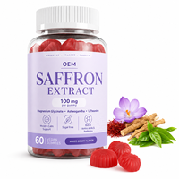 Gummies au Safran pour le Soutien Quotidien au Calme, l'Amélioration du Stress et l'Équilibre de l'Humeur – Complément de Bien-être pour un Mode de Vie Équilibré