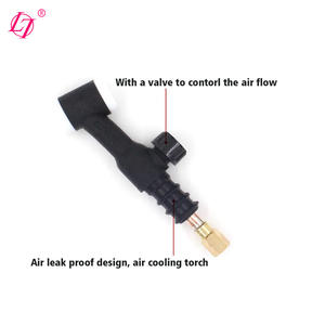 WP-17FV <span class=keywords><strong>TIG</strong></span> Torche De Soudage 17FV <span class=keywords><strong>Flex</strong></span> Tête Corps avec Robinet De Gaz Refroidi Par Air 150 Ampères - Product Image 3