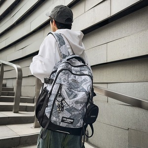 Jia En Japanese Style <b>Large</b> Capacity <b>Backpack</b> 14 Inch Computer Compatible <b>School</b> Education Casual Sports Travel Bag Neutral - Product Image 3