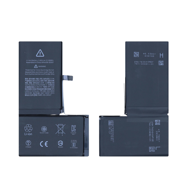 High Power Li-Ion Universal Mobile Phone Battery Pack OEM for 6 6sp X Xsmax Redmi Note9 10 9A 10 13B Black in Stock