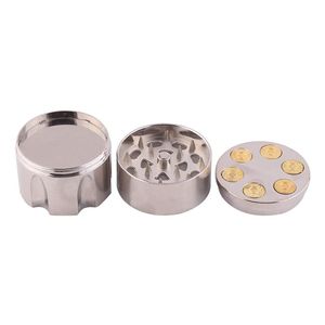 Factory Custom 30mm/40MM Diameter 3 Parts Revolver Herb <strong>Grinder</strong> Smoke Zinc Alloy Tobacco Metal <strong>Bullet</strong> Herb <strong>Grinder</strong> - Product Image 1