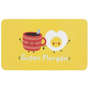 Tabla de desayuno Good Morning Pack Of 5 con diseño de café y huevo amarillo Guten Morgen - Product Image 3